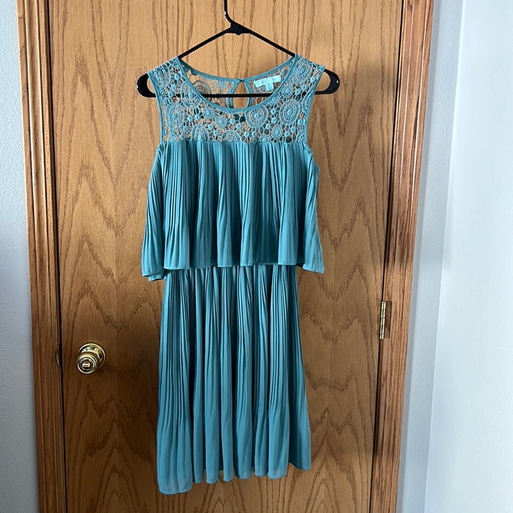 Dusty Blue Dress